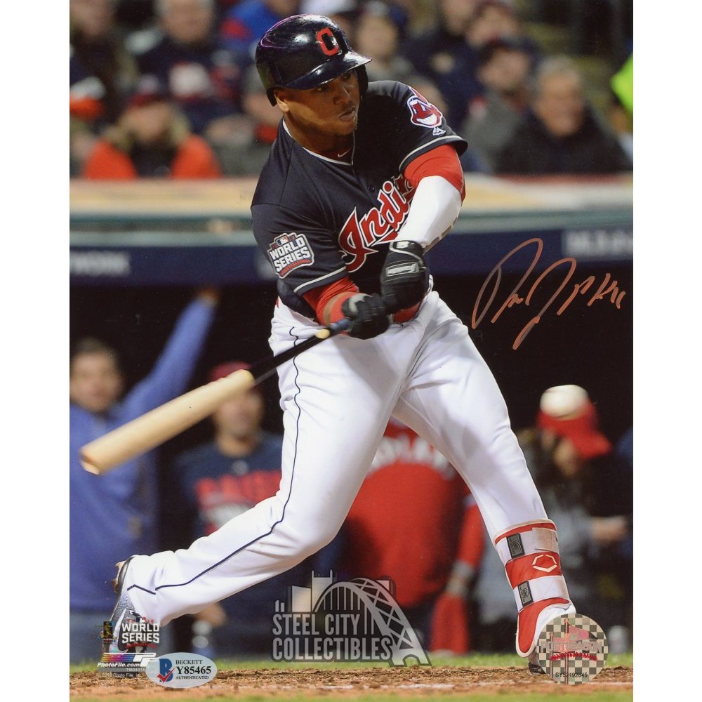 Jose Ramirez Autographed Cleveland Indians Authentic Baseball Batting Helmet   Bas Coa