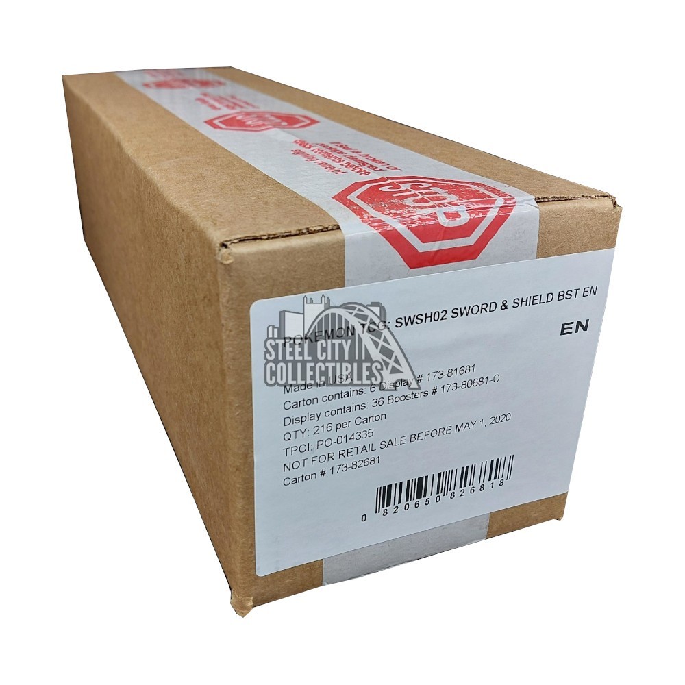 sword & shield rebel clash booster box Pokémon TCG: Sword & Shield: Rebel Clash main image 0
