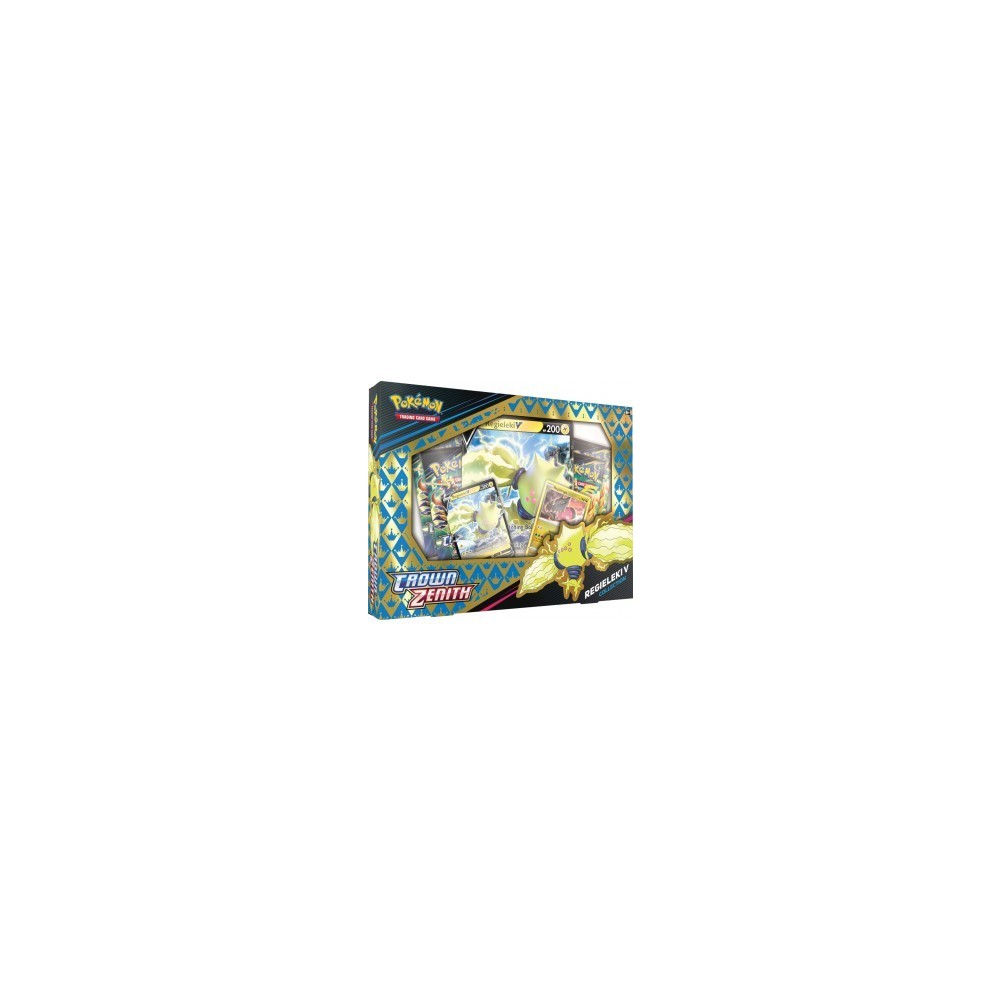pokemon trading card game crown zenith collection regidrago v Amazon.com: Pokemon TCG: SAS 12.5 Crown Zenith Regidrago V Box : Toys &  Games