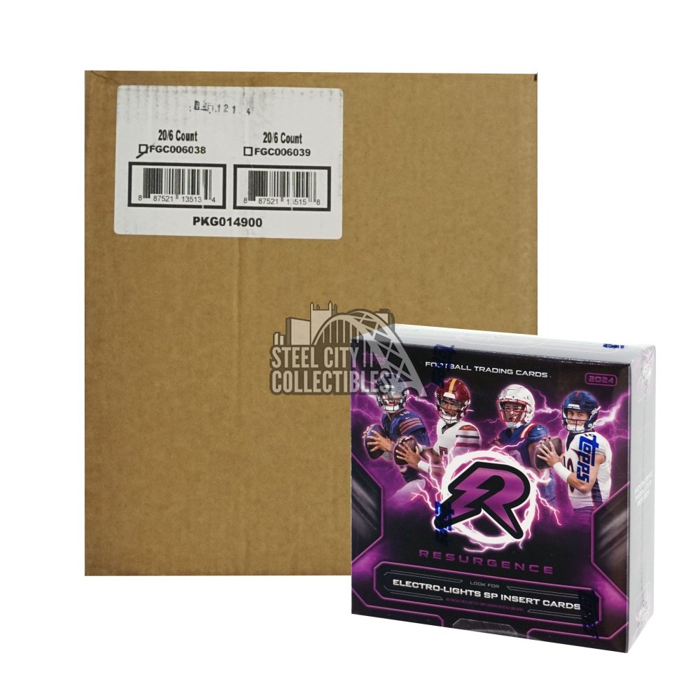 2024 Topps Resurgence Football Mega Box | DA Card World