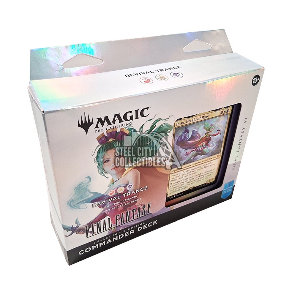 Magic the Gathering Final Fantasy Collector Commander Deck - Revival Trance  **PLEASE READ** | Steel City Collectibles