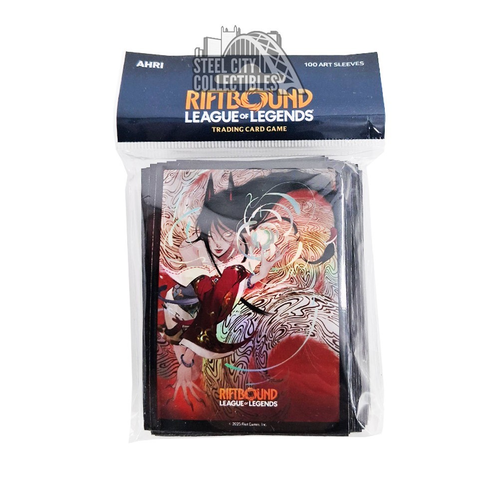 リフトバウンド　riftbound アーリ　スリーブ Riftbound League of Legends Ahri Art Sleeves | Steel City Collectibles