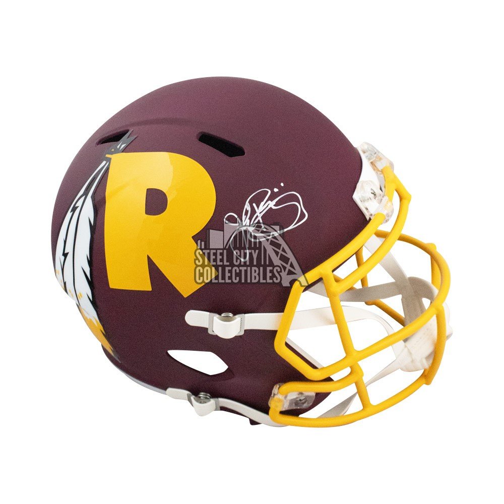 john riggins autographed helmet