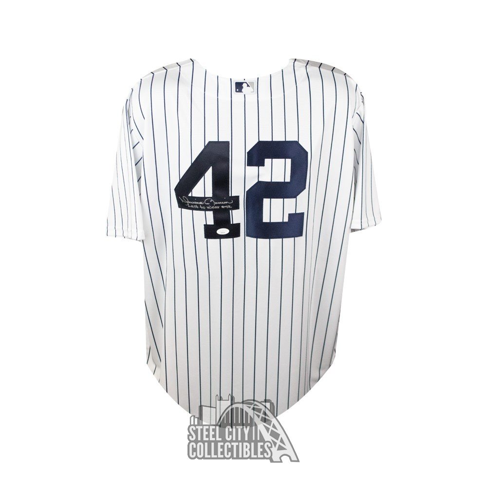 new york yankees autographed jersey