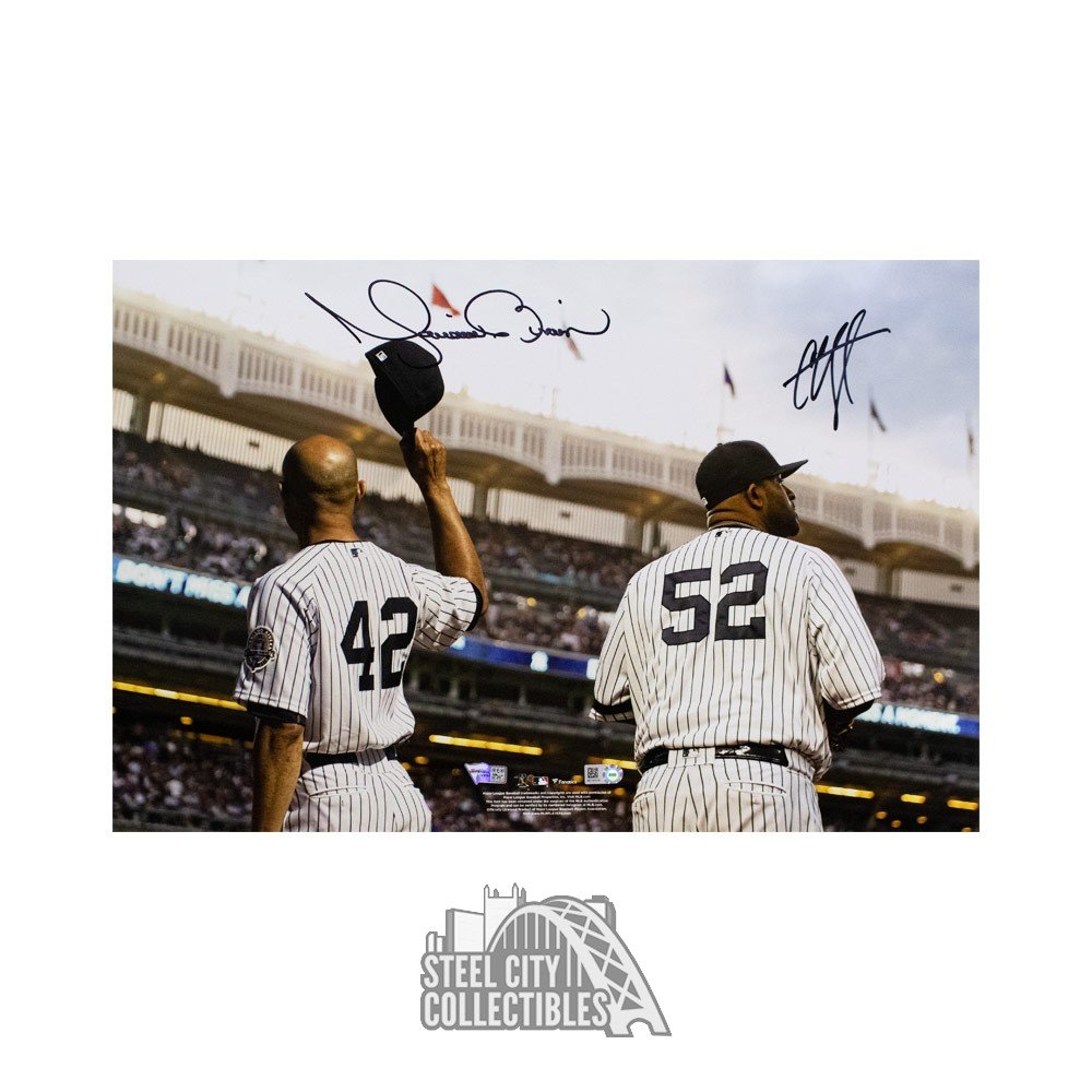 Mariano Rivera CC Sabathia Autographed New York Yankees 12x18 Photo -  Fanatics