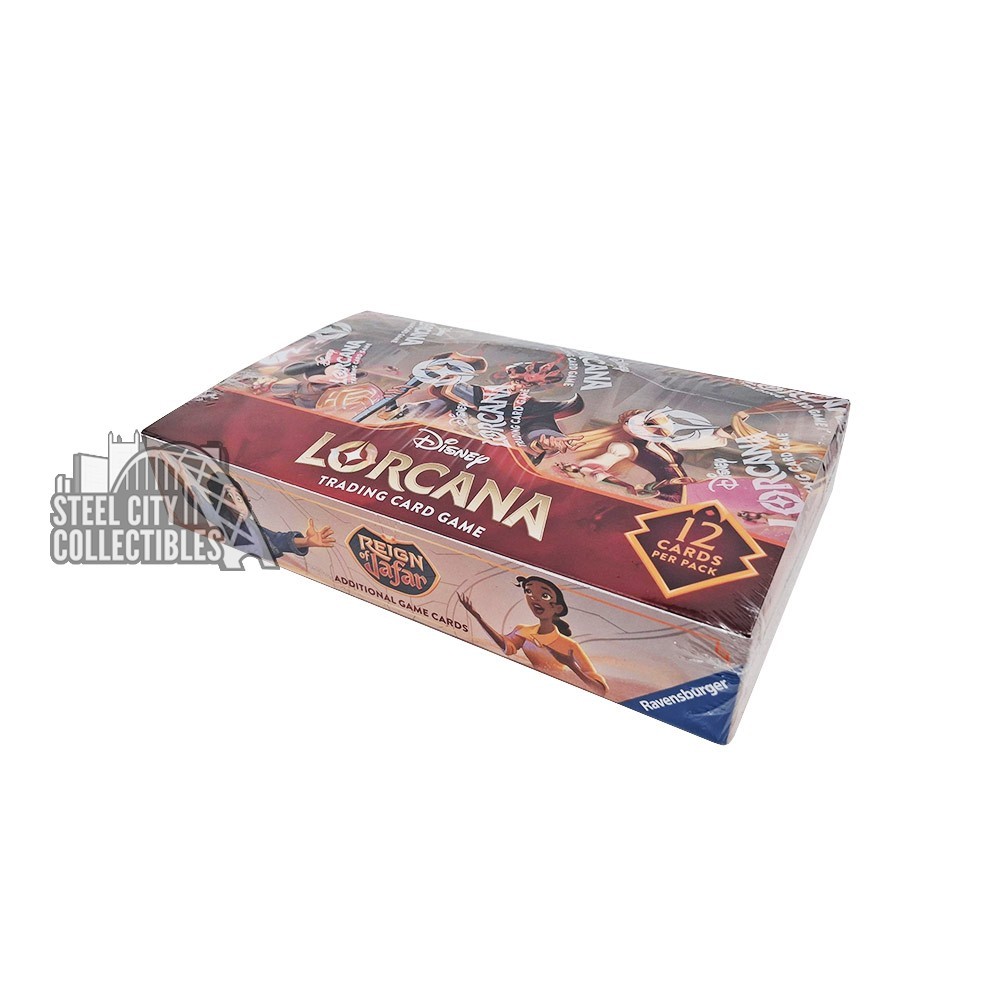 Lorcana Reign of Jafar Booster 4-Box Case | Steel City Collectibles
