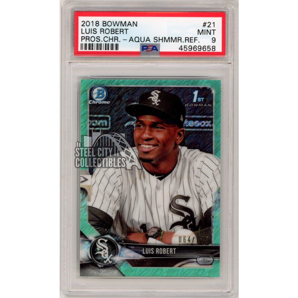 0 Chrome Luis Bowman Robert PSA 1 Rookie Refractor 1st Prospects