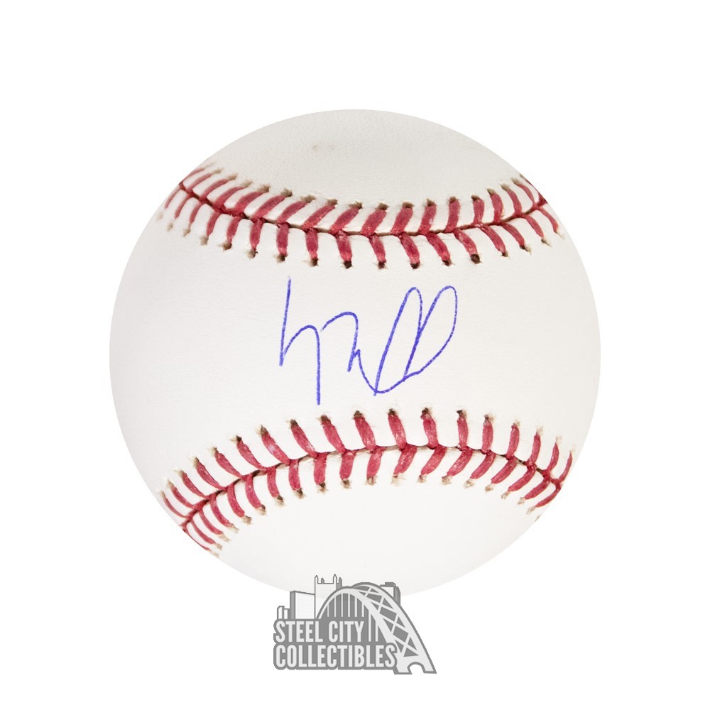 Luis Robert Autographed Official MLB Baseball BAS COA Steel City