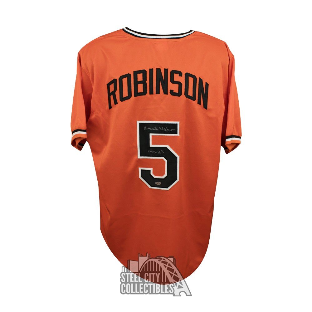 brooks robinson signed jersey