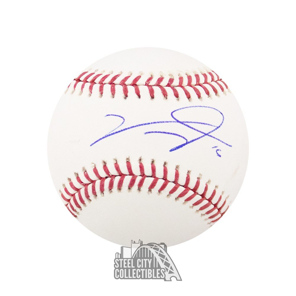 Victor Robles Autographed Official MLB Baseball Beckett COA Steel