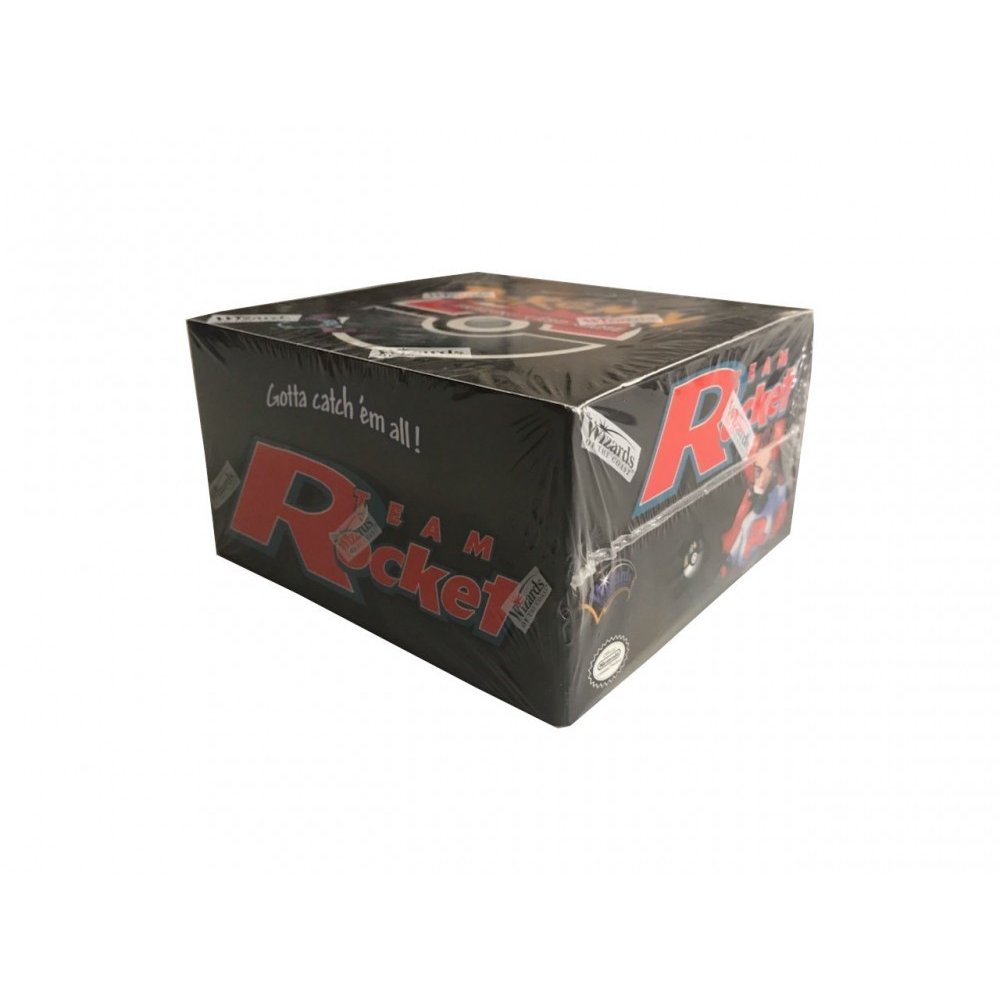 team rocket booster box hits EX Returns 11 game cards per pack Ripped the glory of team