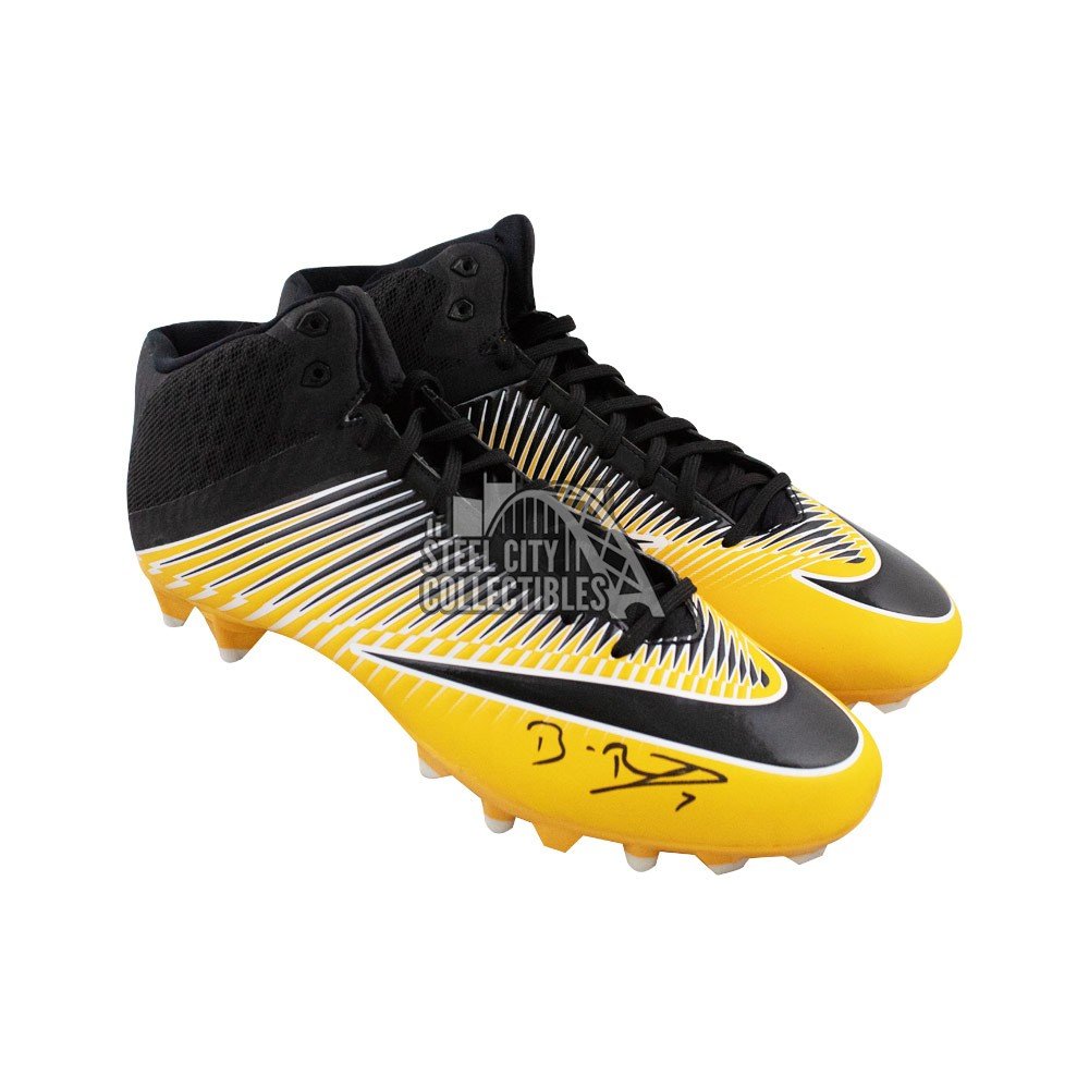 yellow nike cleats football