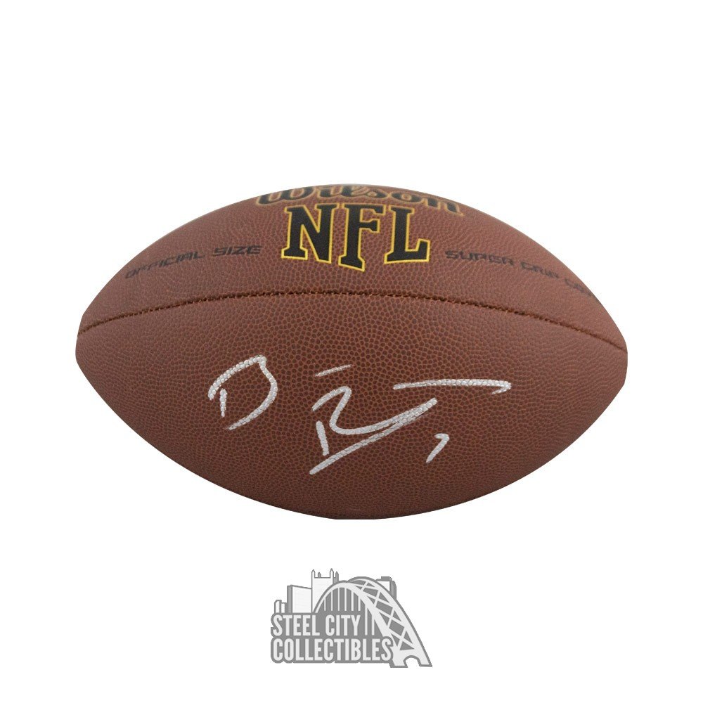 ben roethlisberger signed football