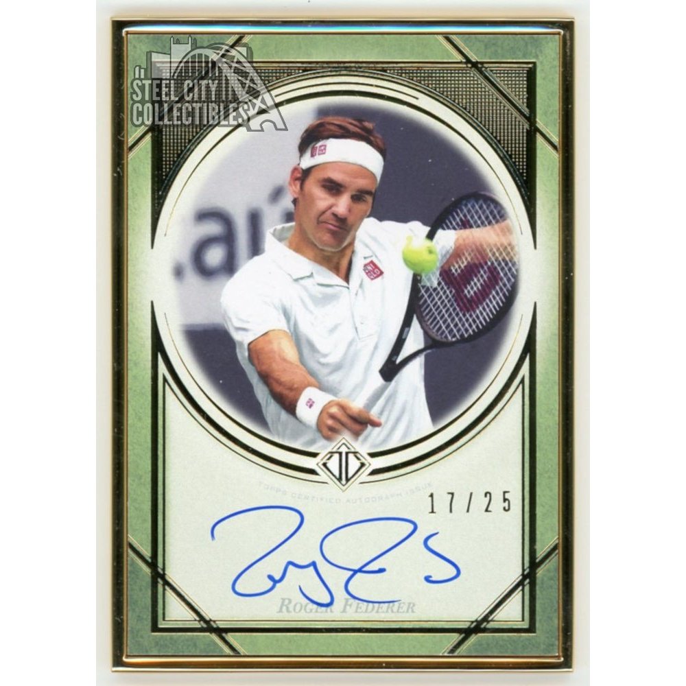 【オープニング 大放出セール】 Roger Collection Tennis Transcendent Topps 2020 Federer 記念グッズ