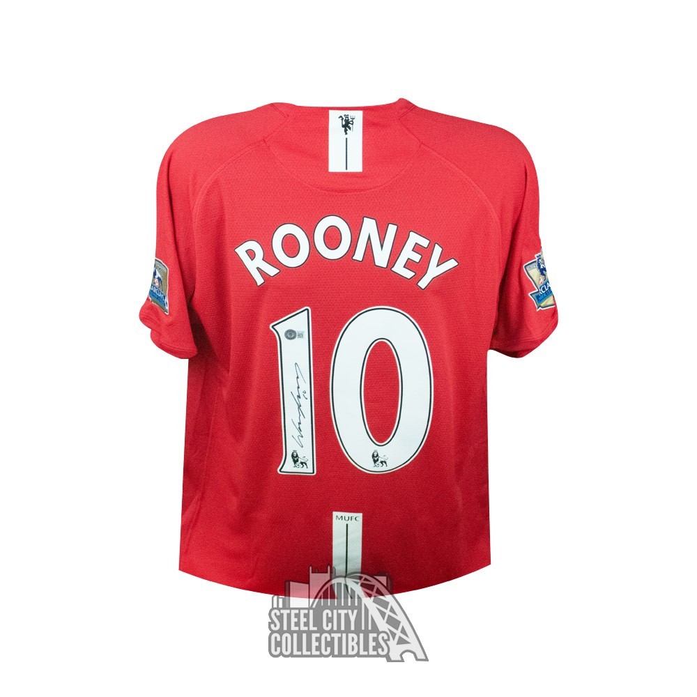 Wayne Rooney Autographed Manchester 