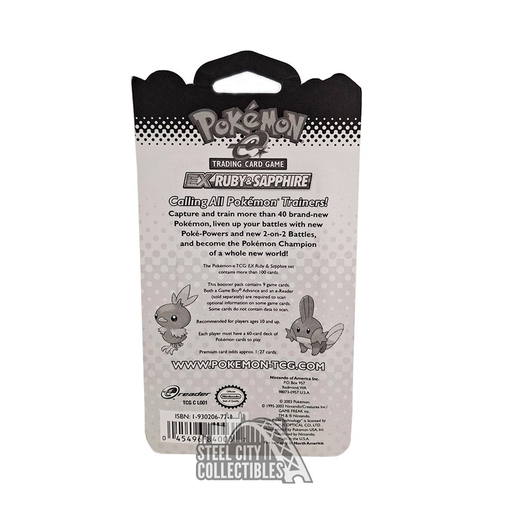 Pokemon EX Ruby Sapphire Blister Pack | Steel City Collectibles