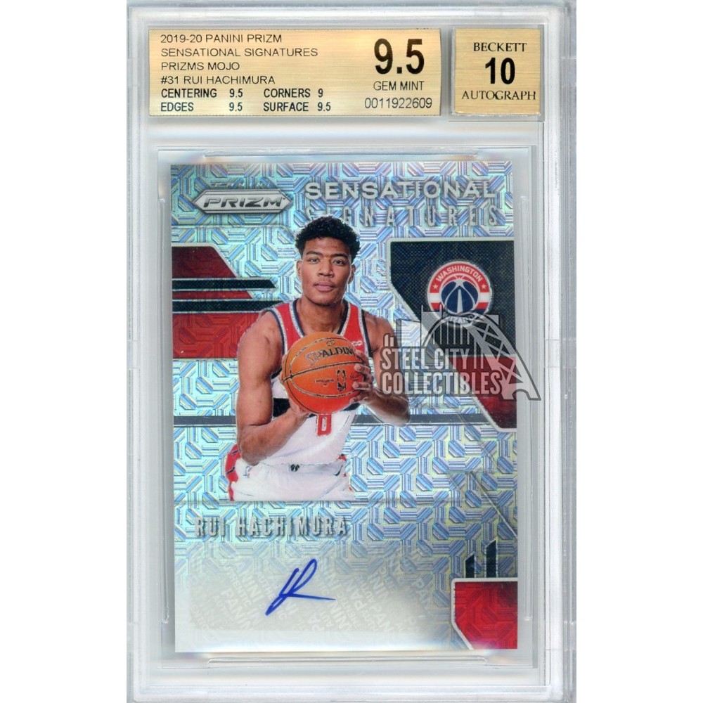 2019 Rui Hachimura サインカード psa10