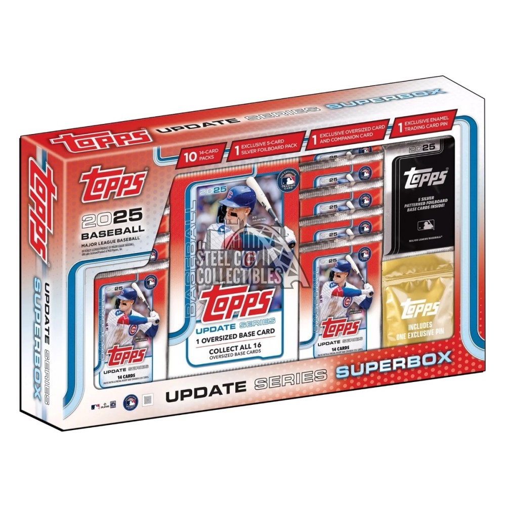 2025 Topps Update Baseball Super Box | Steel City Collectibles