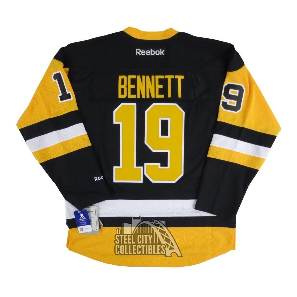 at least Chromatic triangle Beau Bennett Pittsburgh Penguins Black/Gold Reebok Men's Premier Jersey -  XXL | Steel City Collectibles