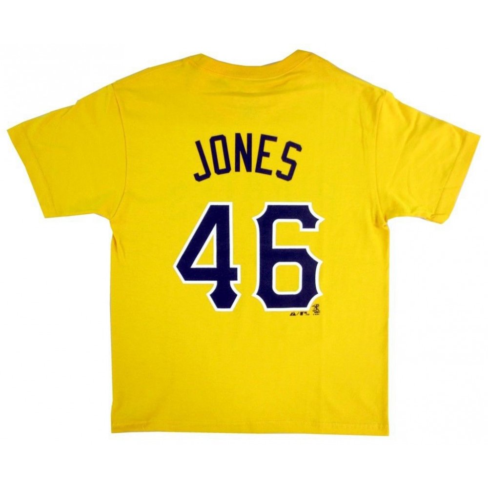 mlb name and number t shirts