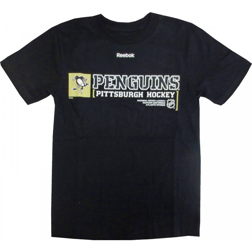 reebok penguins hockey shirt