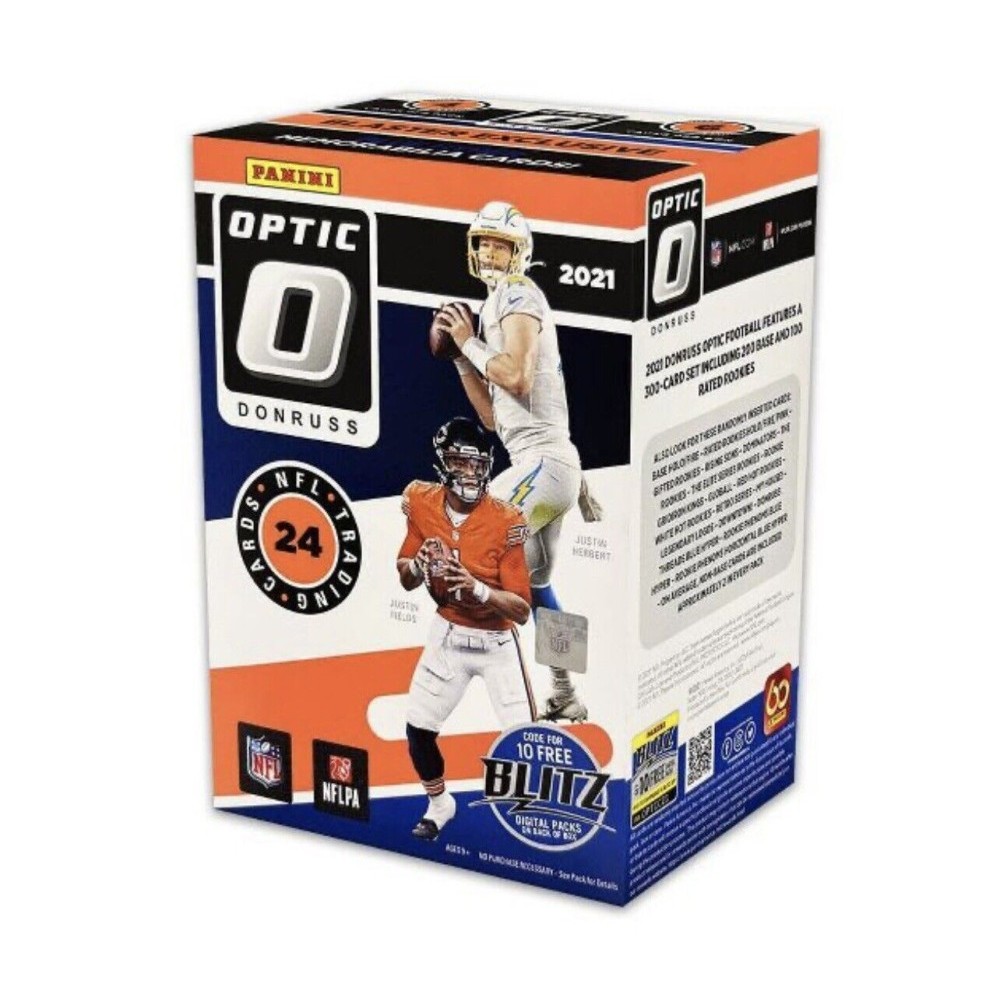 2021 Panini Donruss Optic Football 6Pack Blaster Box (Pink Parallels