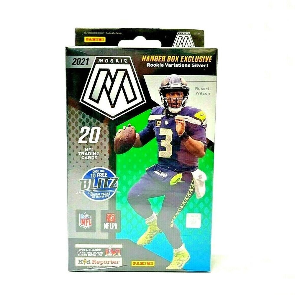 2022 Panini NFL Mosaic Football Trading Card Hanger Pack