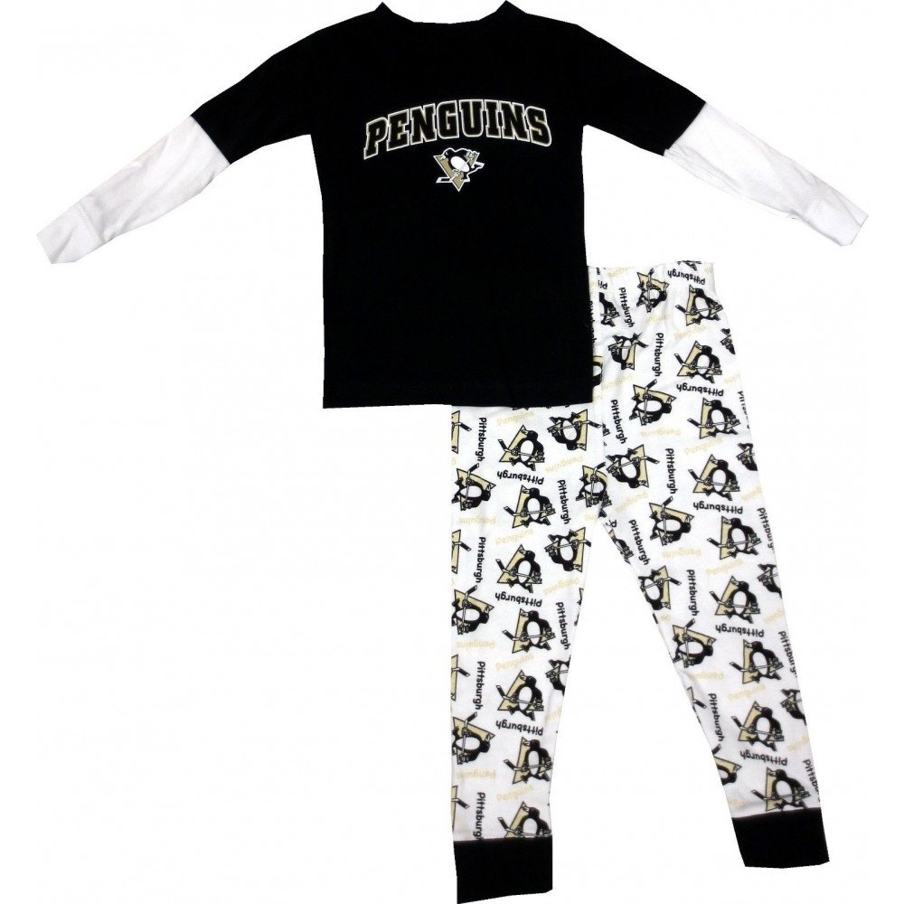 Reebok Pittsburgh Penguins 2 Piece Jersey Pants Set Infant/Toddler