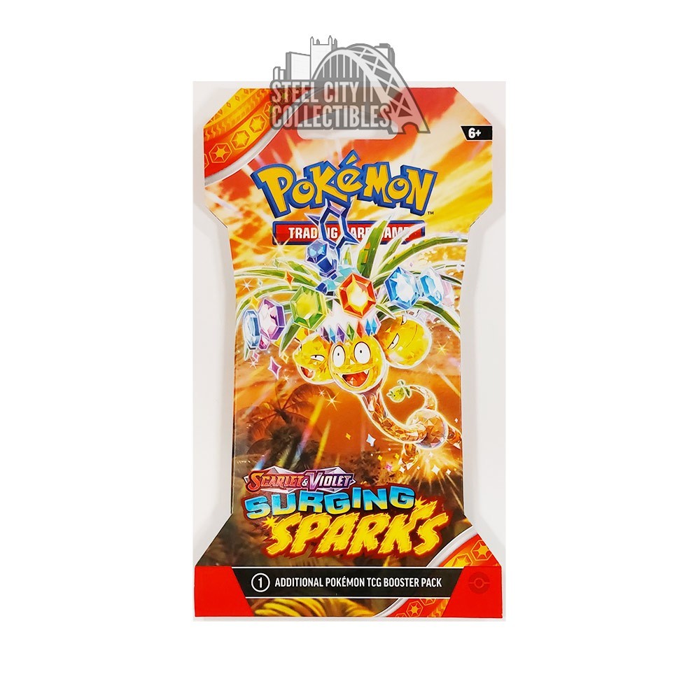 Pokemon Scarlet & Violet Surging Sparks Sleeved Booster 12