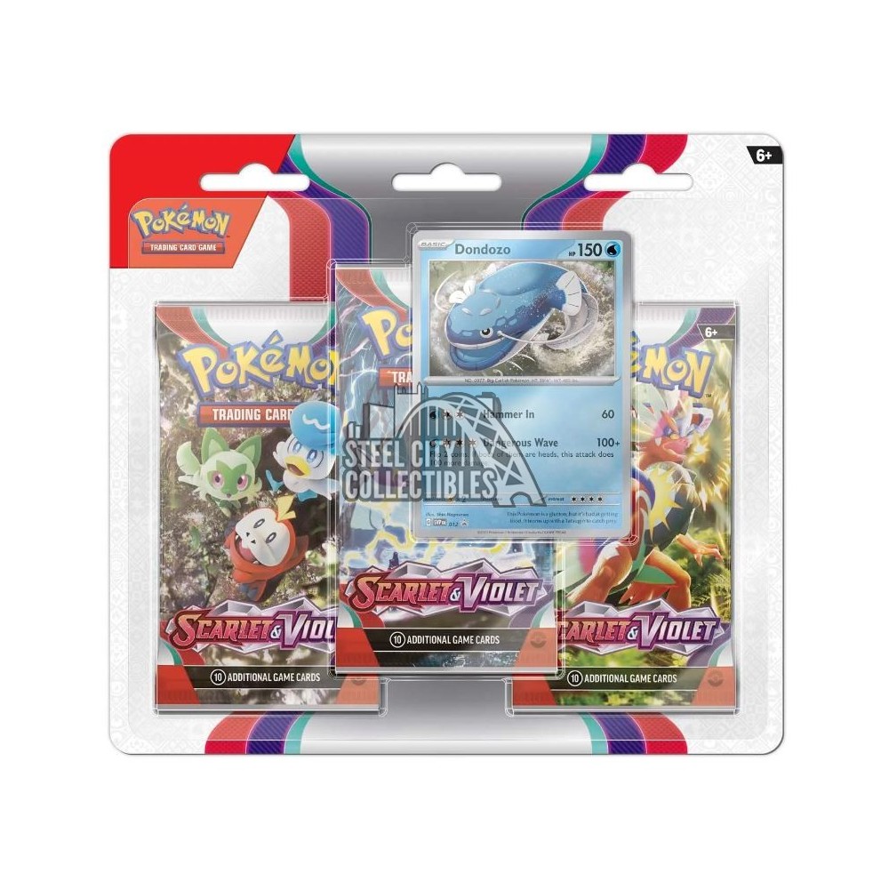 Scarlet & Violet 3 Pack Blister Scarlet & Violet 3 Pack Blister