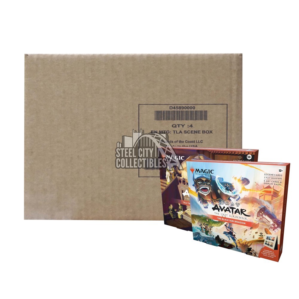 Magic the Gathering Avatar the Last Airbender Scene 4-Box Case