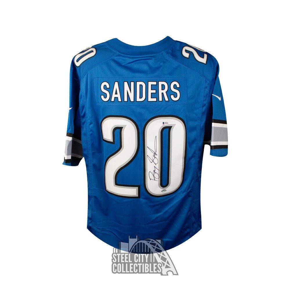barry sanders authentic jersey