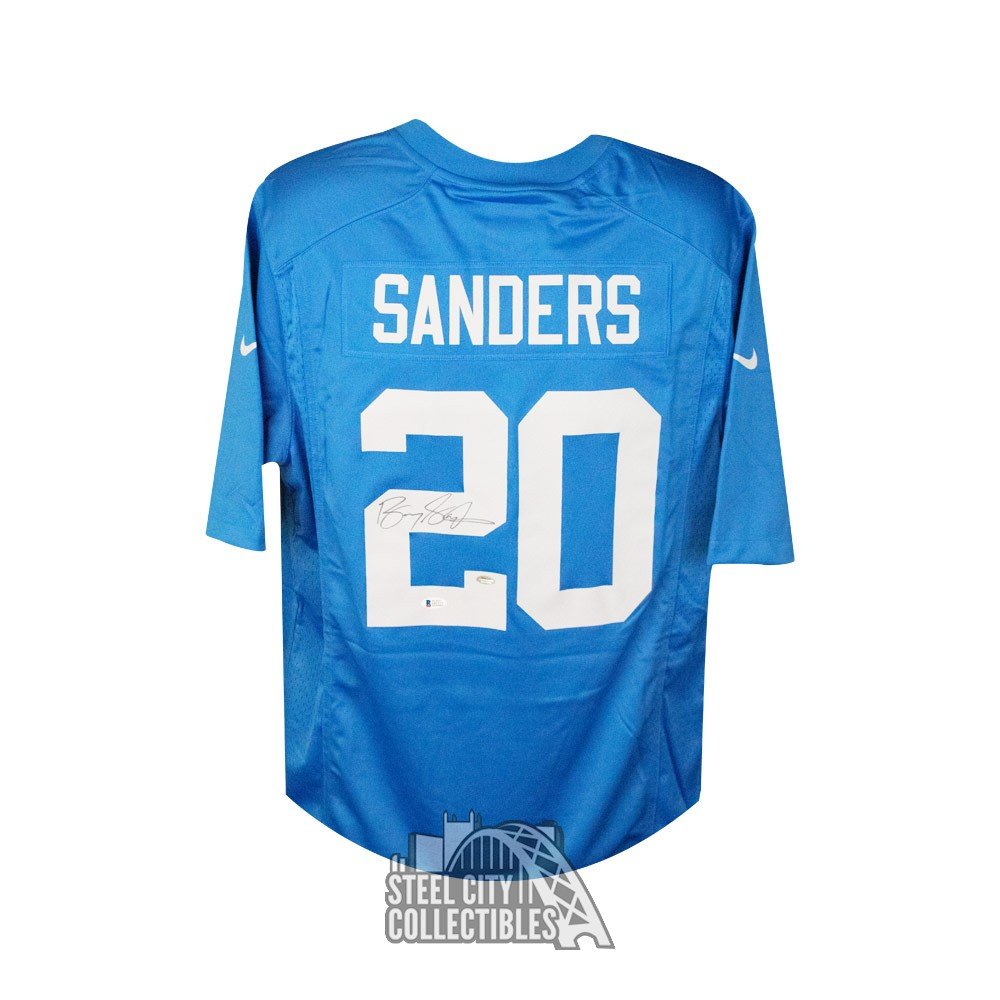 barry sanders nike jersey