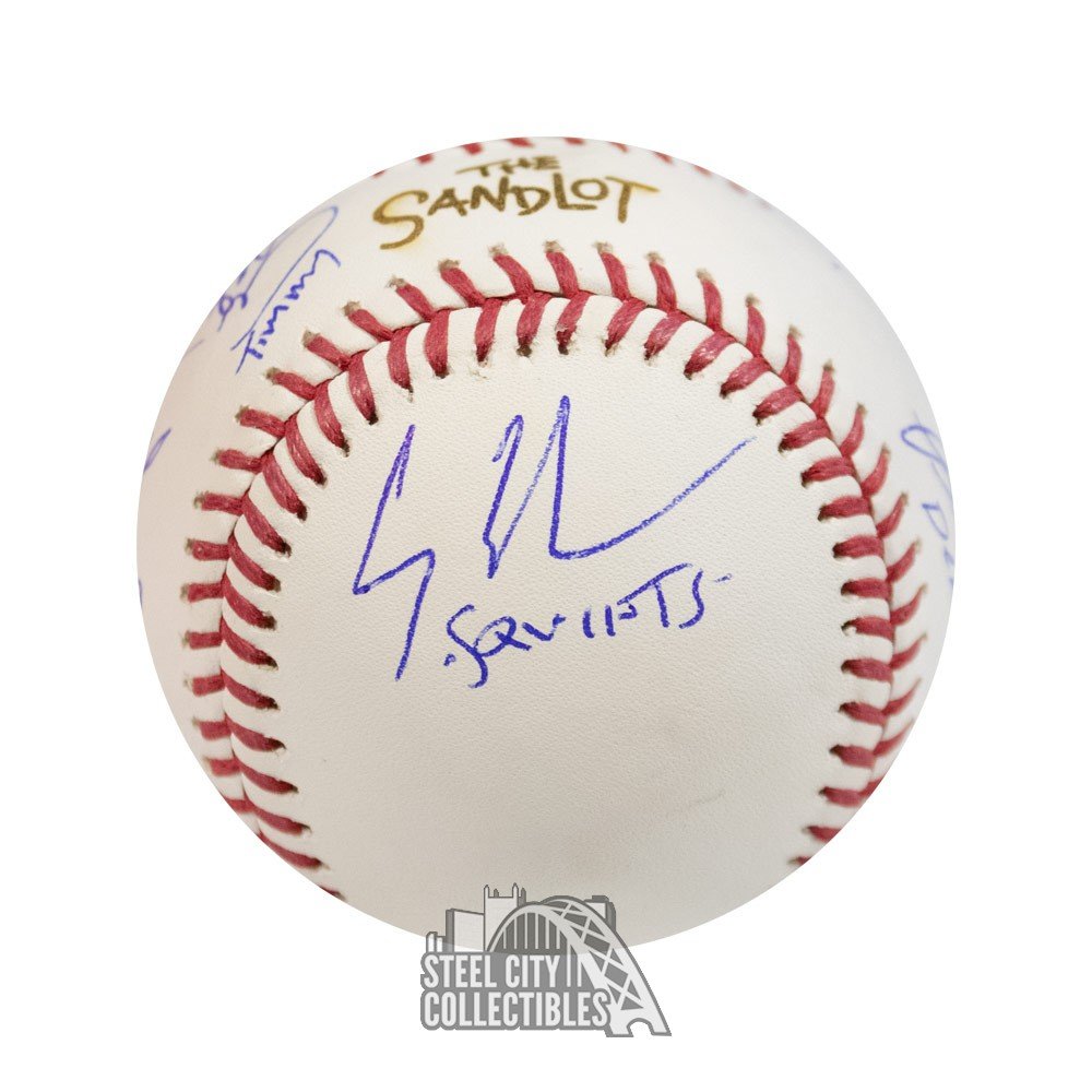 sandlot signed baseball