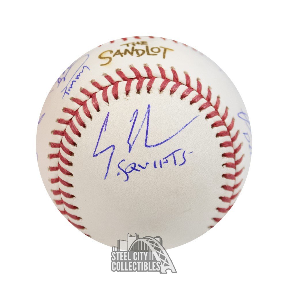 The Sandlot Cast Autographed The Sandlot Official MLB Baseball - BAS COA