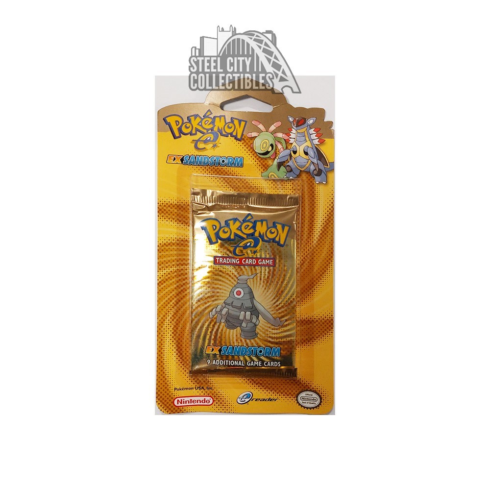 sandstorm booster box EX: Pokemon EX Sandstorm Blister Pack