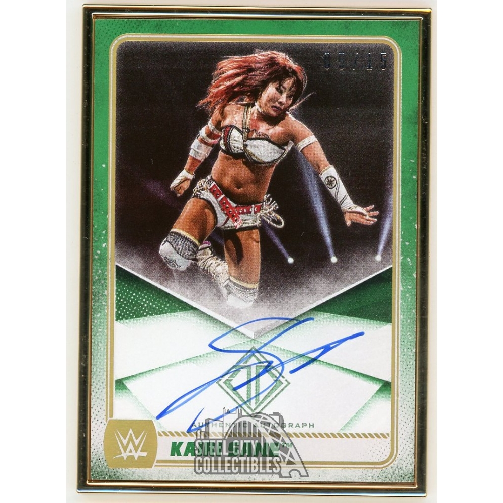 Kairi Sane 2020 Topps Transcendent WWE Autographed Card /15