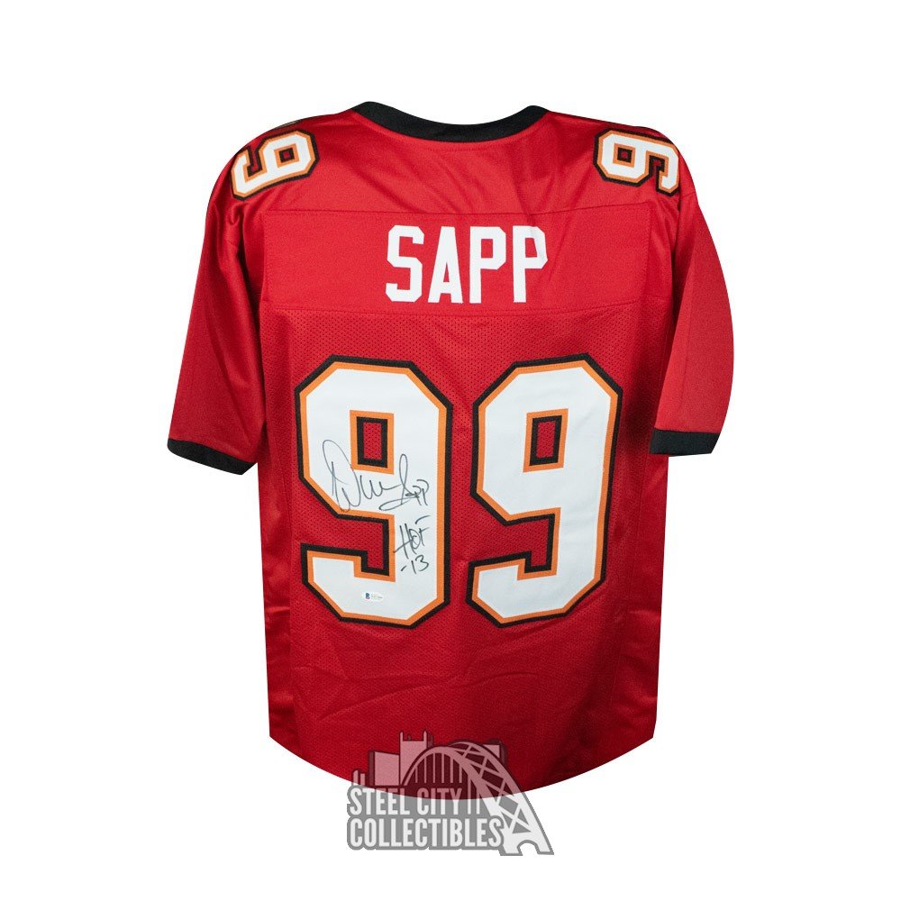 warren sapp signed jersey