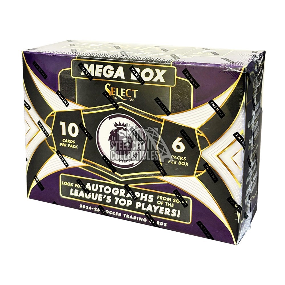 2024-25 Panini Select Premier League EPL Soccer Hobby Mega