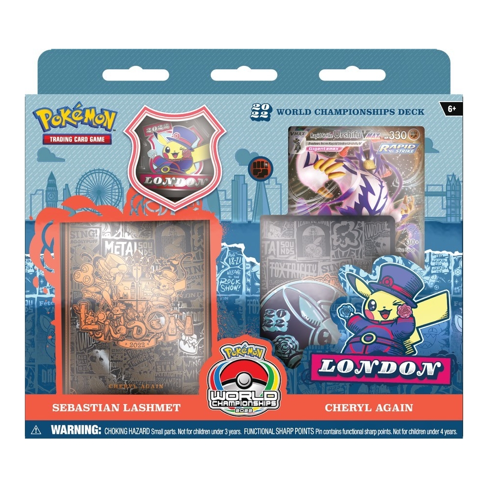 2022 Pokemon TCG World Championship Deck Box