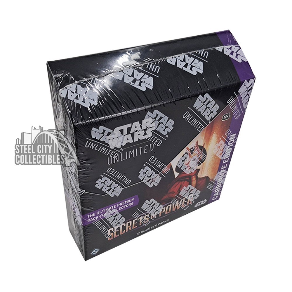 Star Wars: Unlimited - Secrets of Power Carbonite Booster Box Star Wars: Unlimited - Secrets of Power Carbonite Booster Box