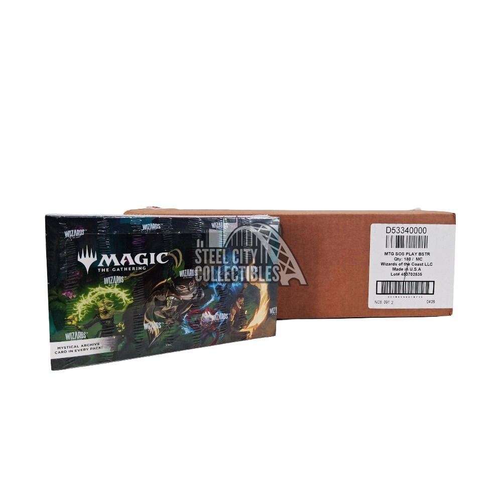 Magic the Gathering Secrets of Strixhaven Play Booster 6-Box Case