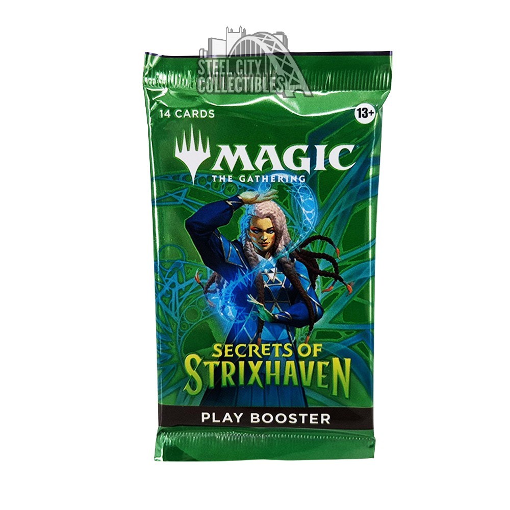 Magic The Gathering - Secrets of Strixhaven - Play Booster Pack Magic The Gathering - Secrets of Strixhaven - Play Booster Pack