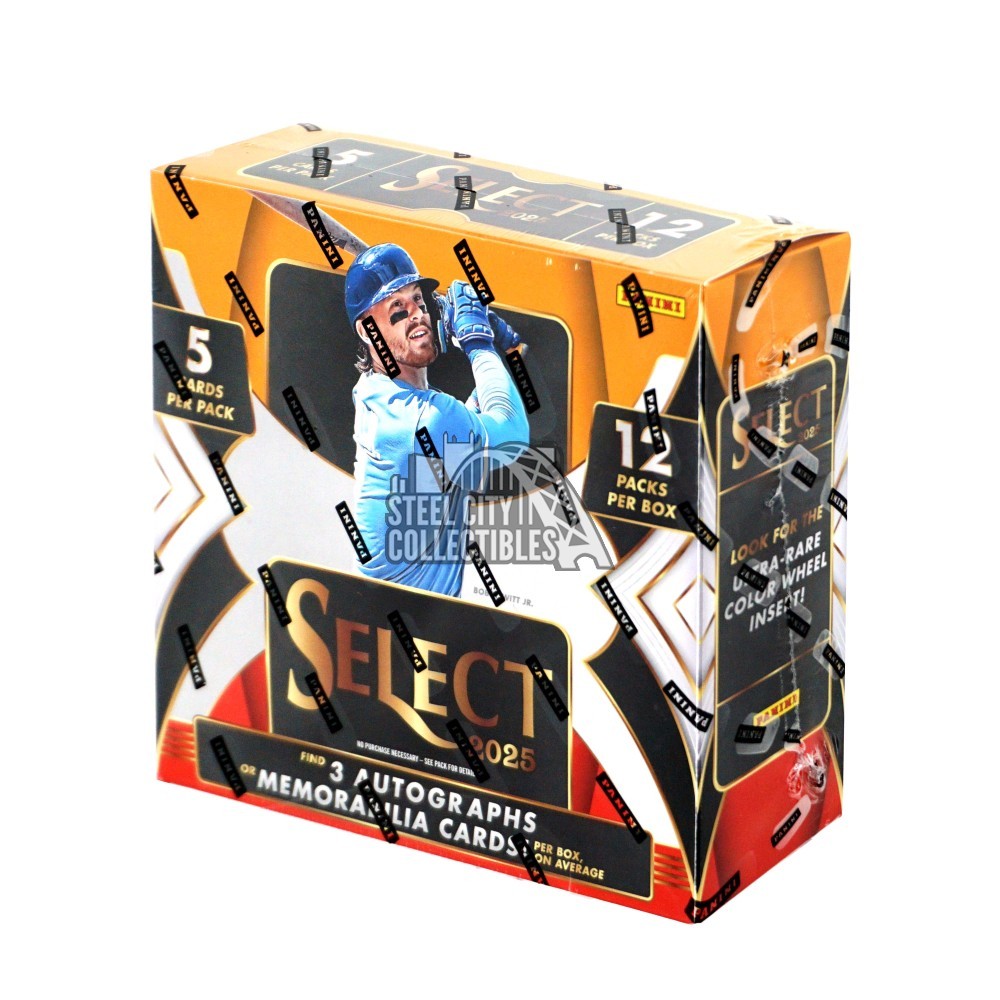 2025 Panini Select Baseball Hobby Box | Steel City Collectibles