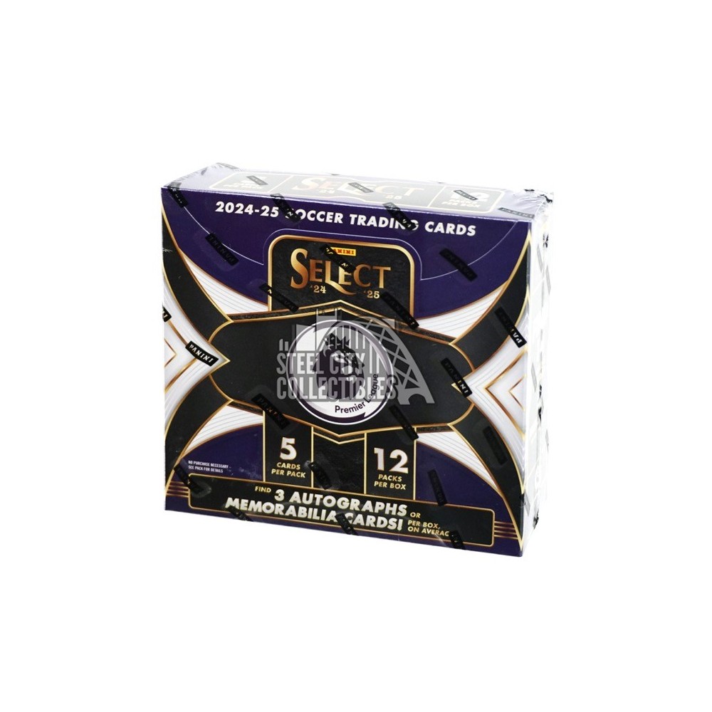 2024-25 Panini Select Premier League EPL Soccer Hobby Box