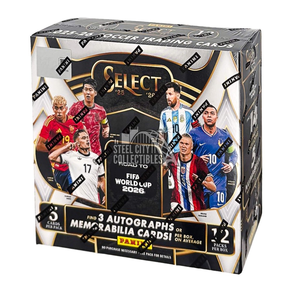 2025-26 Panini Select Road to FIFA World Cup Soccer Hobby Box