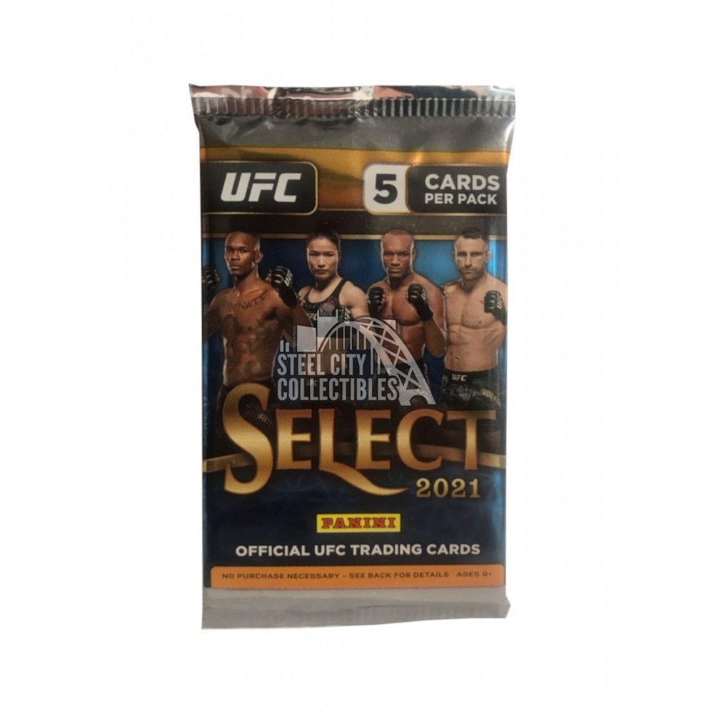 2021 Panini Select UFC Hobby Pack | Steel City Collectibles