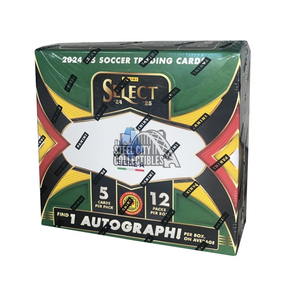 2024-25 Select Serie A Soccer Hobby International 12-Box Case
