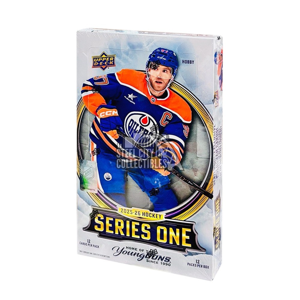 2025-26 Upper Deck Series 1 Hockey Hobby Box | Steel City Collectibles