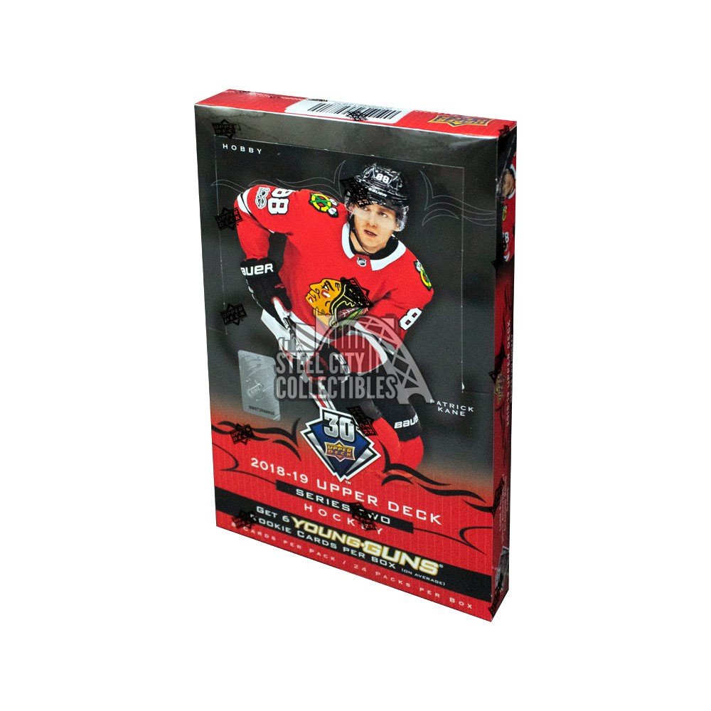 201819 Upper Deck Series 2 Hockey Hobby Box Steel City Collectibles